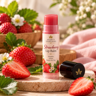 Strawberry lip balm