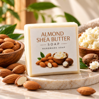 Almond shea butter soap
