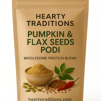 Pumpkin and Flax seeds podi