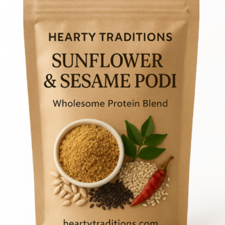 Sunflower and Seasame Seeds podi