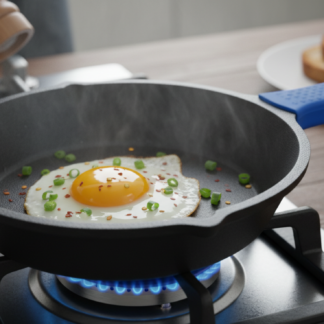 6 Inch Handle Tadka Pan