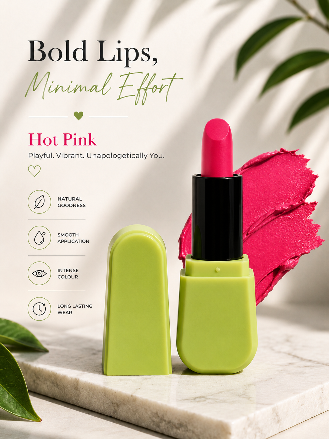 Lipstick - Hot Pink