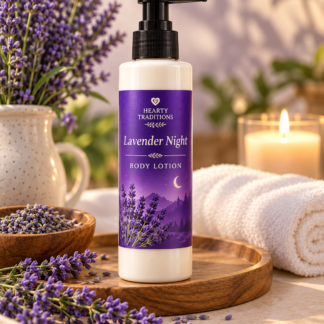 Lavender night body lotion
